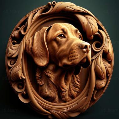 3D model dog (STL)